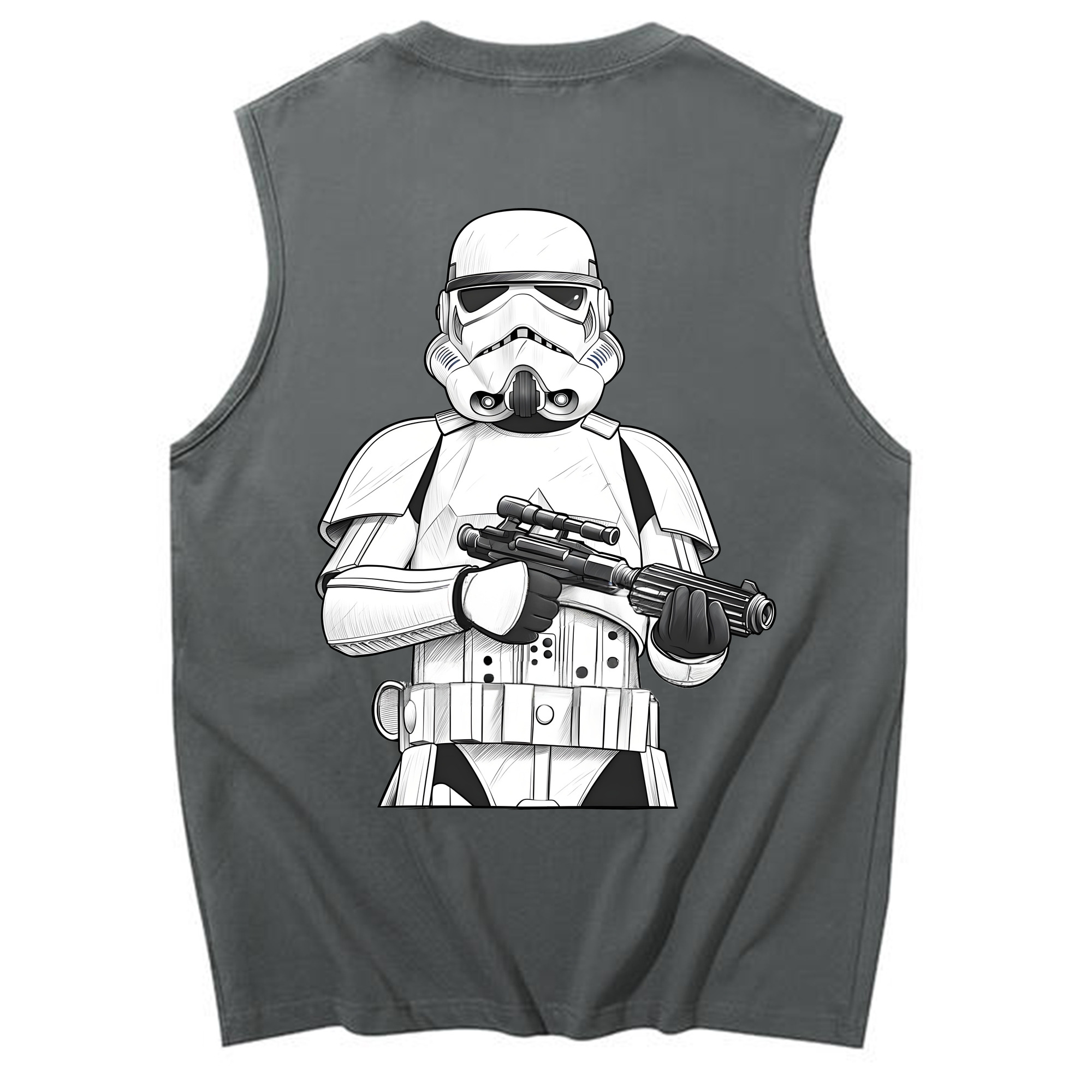 （画像用） スター・ウォーズ Star Wars コットン100％タンクトップ（背面プリント）